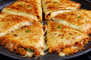 2 New High Protein Veg Crepe Sandwiches | Breakfast Ideas | Tiffin Recipes | Easy Breakfast Recipes