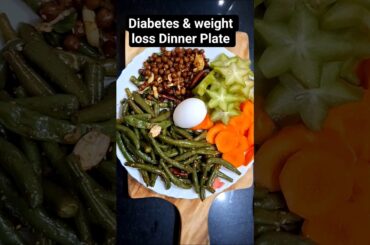 Healthy Diabetes-Friendly Dinner Plate !Weight Loss Dinner Recipe That Keeps You Full Longer!