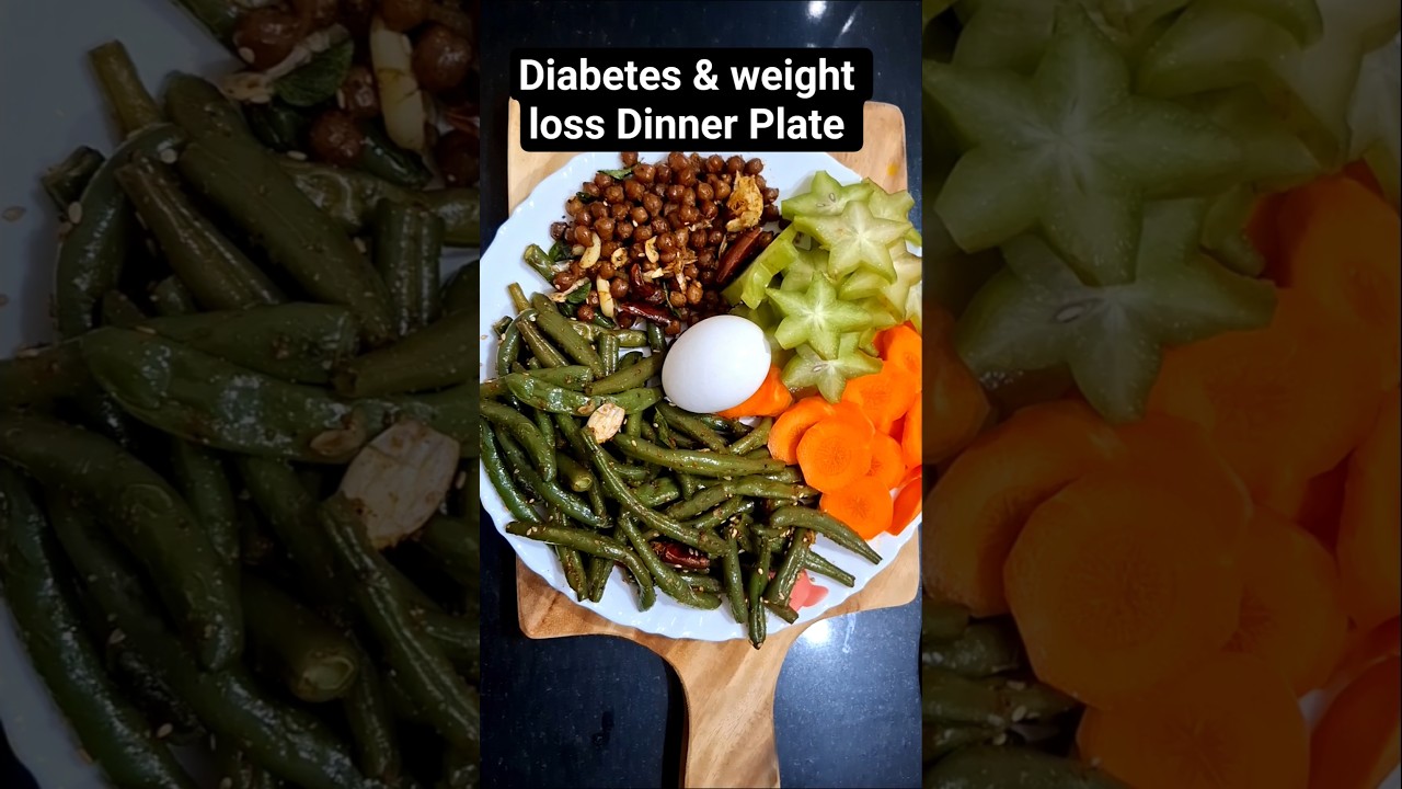Healthy Diabetes-Friendly Dinner Plate !Weight Loss Dinner Recipe That Keeps You Full Longer! Healthy Diabetes-Friendly Dinner Plate !Weight Loss Dinner Recipe That Keeps You Full Longer!