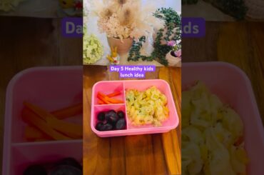 Day 5 Healthy School Lunch Box Ideas for Kids | Quick & Tasty Tiffin #schooltiffinbox #macroni