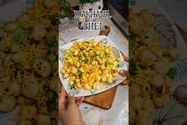 5 min wali healthy bhel ghar pr #food #viral #recipe #trending #youtubeshorts #easyrecipe #shorts