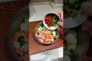 A self-disciplined dinner with almost no calories It s refreshing and not greasy. It s so