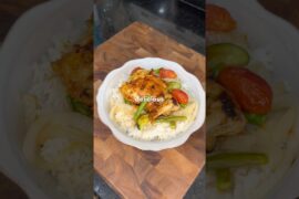 healthy chicken bowl