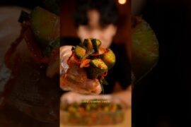 Cucumber Stuffed Kimchi is PERFECT for your diet #lowcalorie #healthyrecipes #weightlossrecipes