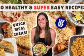 10 EASY & Healthy Recipes for Weight Loss | WeightWatchers Points & Calories | Quick Meal Ideas