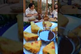 viral kohli 's fav childhood Bread pakora with imli chutney #bread #shorts #trending  #breadpakora