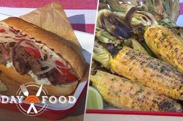 Steak Sandwiches and Miso Butter Grilled Corn: Get the Recipes