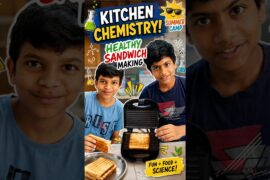 Sandwich Making I Kitchen Chemistry I Summer Camp  #healthyeating #healthylifestyle #activity #snack