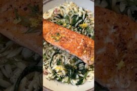 Salmon Orzo Pasta