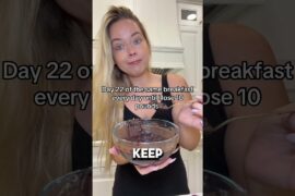 Cream of rice, chocolate, and beef: my 22-day breakfast experiment #recipe #weightloss #shorts