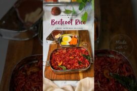 Lunchbox ideas - 01 Beetroot Rice |     Healthy Lunch Box in 10 Minutes #food #easyrecipe #lunchbox