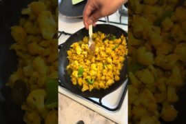 Healthy weight loss lunch with sabzi egg and jau ka chilla