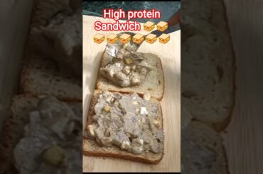 high protein Sandwich #Foodie #Shorts #ViralShorts #Trending