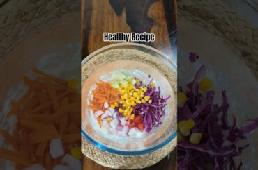 Low Calorie Salad Recipe | Weightloss Salad #shorts