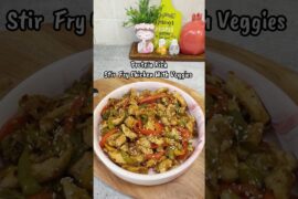 Protein Rich Stir Fry Chicken with Veggies | Healthy Weight Loss Recipes #dinewithshweta #shorts