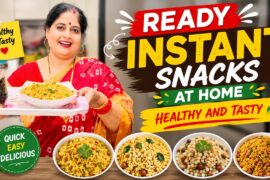 Ready Instant Snacks at Home | Healthy & Tasty Evening Snack Recipe #youtubevideo #cooking #explore