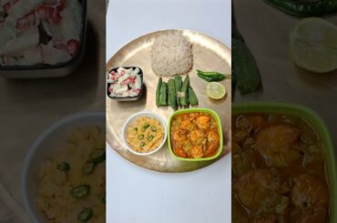 3 Days Healthy & Tasty Lunch Plan Idea#CookingAllTime#shorts#viral#trending#lunch#dinner#food#easy