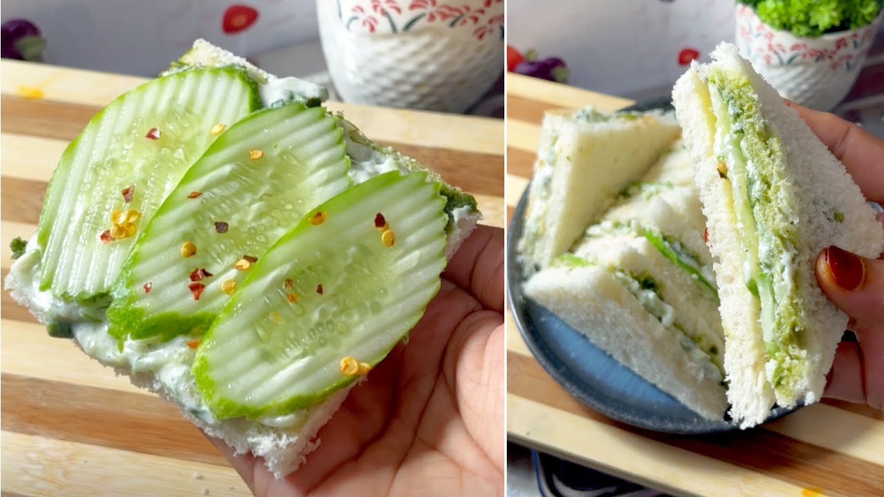 Summer Special Refreshing Cucumber Sandwich Recipe | 5 Minute Healthy & Tasty Sandwich #sandwich Summer Special Refreshing Cucumber Sandwich Recipe | 5 Minute Healthy & Tasty Sandwich #sandwich