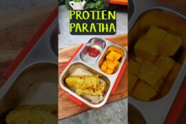 Healthy Breakfast Ideas | Protein Paratha Recipe | High Protein Breakfast | Lunch Box Recipe