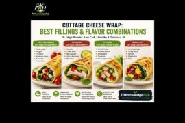 Cottage Cheese Wrap Recipe | High-Protein Low-Carb Wrap for Weight Loss