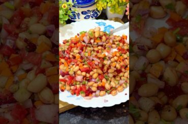 Fat loss Penut Salad or Chaat | Protein Rich | Healthy Recipe #shorts #fatloss #salad #chaat #snacks