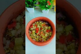 Healthy breakfast recipe by acharya manish ji#moong sprouts salad recipe#food#shorts