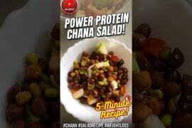"5-Min High Protein Salad!"...... #saladrecipe #healthyeating #healthybreakfast