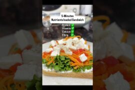 5-Minute Healthy Sandwich Recipe | Protein-Rich Breakfast#healthysandwich #quickrecipes #easyrecipe