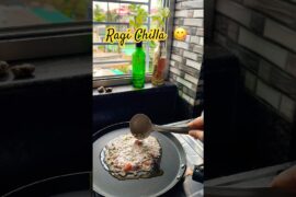POV: You Found the Tastiest Weight Loss Breakfast Ever | Ragi Chilla Recipe #ragi #healthy #new