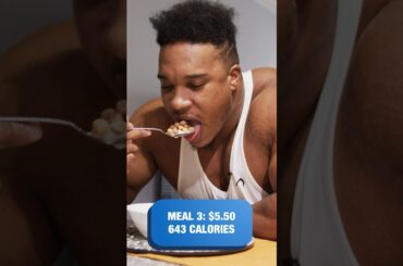 $331 Fat Loss Diet of 6’3 Bodybuilder Jonathan Hambrick (weekly) #bodybuilding #muscle #diet