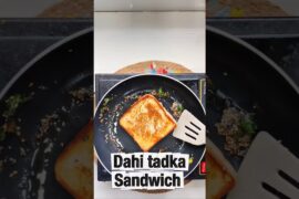 Instant Healthy Dahi Toast| Sandwich recipe| Easy yogurt Sandwich #shorts #shortvideo #food #recipe