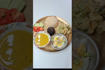 Healthy & Easy Lunch Thali Idea For Summer#CookingAllTime#shorts#viral#trending#lunch#food#easy