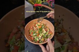 #sprout #paneer #chaat #recipe #healthybreakfast #salad #healthylifestyle #pcod #diet #weightloss