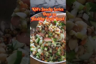 Kid's snacks series days 30/Mixing Bowl/Healthy Recipes #shorts #reelsindia #healthyfood