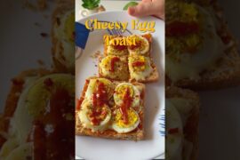 25g Protein Egg Cheese Toast  | Healthy Breakfast Recipe | Easy High Protein Meal #shots #viral