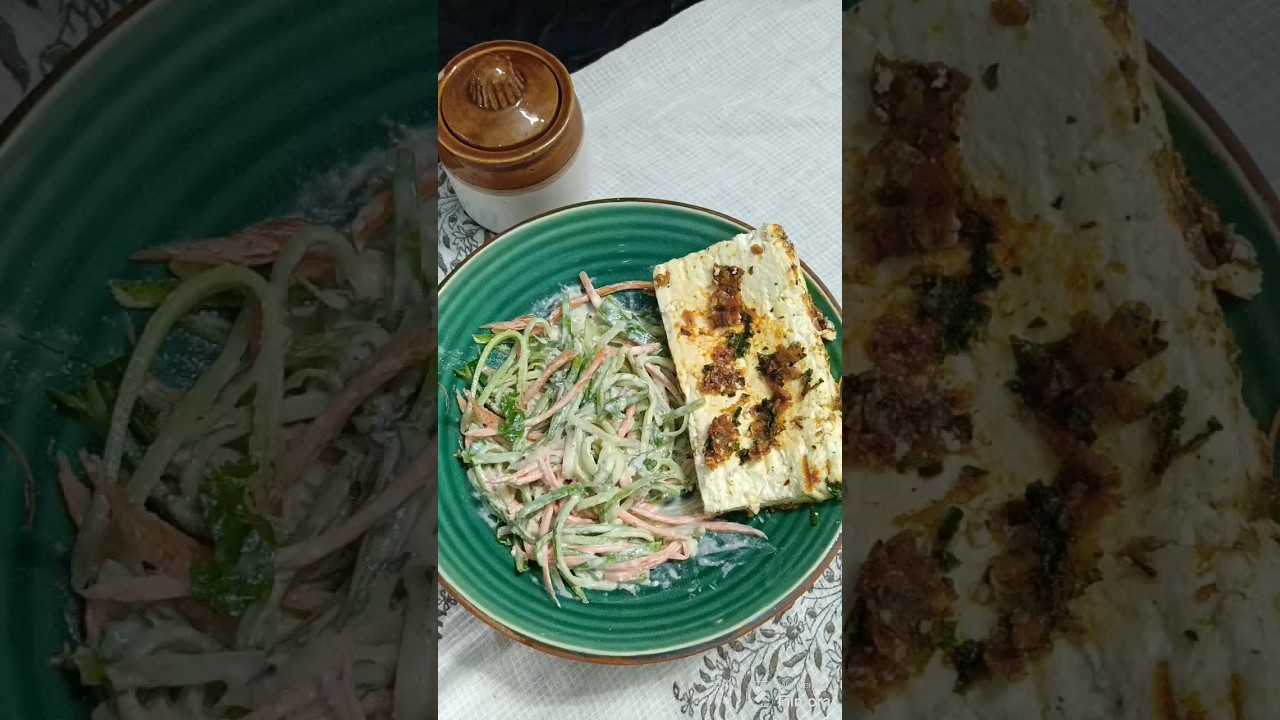 Weight Loss Recipe Day-9 | Paneer Salad Bowl for Weight Loss | High Protein Low Calorie Meal #shorts Weight Loss Recipe Day-9 | Paneer Salad Bowl for Weight Loss | High Protein Low Calorie Meal #shorts