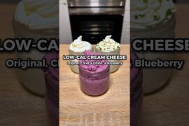 UNREAL High Protein Greek Yogurt Cream Cheese Recipes #shorts #creamcheese #highprotein
