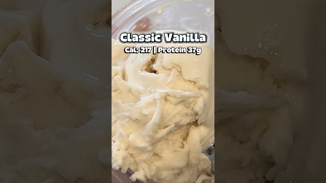 Low Calorie, High Protein Vanilla Ice Cream! Low Calorie, High Protein Vanilla Ice Cream!