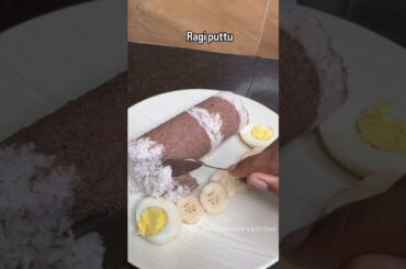 Healthy breakfast recipes-11#shortsfeed #shortsvideo#ragirecipes #ragiputtu#healthybreakfastrecipe