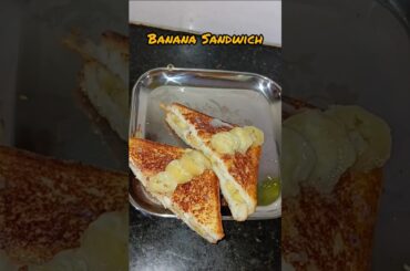 BANANA SANDWICH Recipe | Easy Breakfast Sandwich | Healthy Snack Idea | #swadishtamcuisine