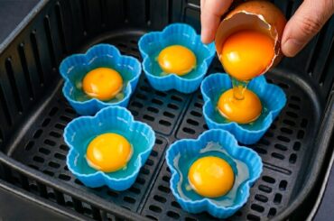 Stop wasting time frying eggs! This is a healthy breakfast idea in just 10 minutes! | Kitchen Tips
