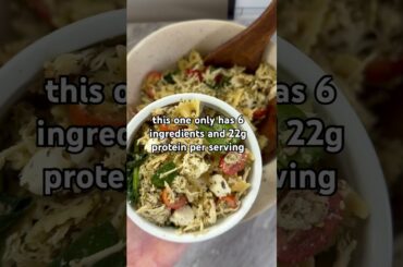 Pesto chicken pasta salad #recipe #easyrecipe #healthy #trending