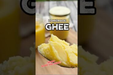 Ich kaufe NIE wieder teures GHEE im Laden! #gesund #rezept