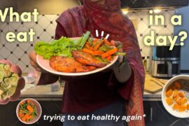 Realistic* What I eat in a day? (healthy recipes)