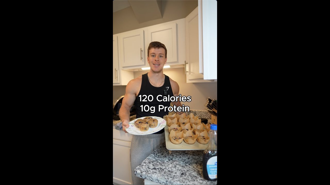 Sausage Blueberry Muffins High Protein Meal Prep Recipe #shorts Sausage Blueberry Muffins High Protein Meal Prep Recipe #shorts