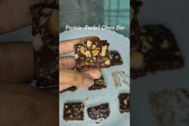 Protein-Rich Amaranth Chocolate Bar | Healthy Snack Recipe#amaranth #chocolate #food #recipe #shorts