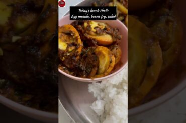 Quick, easy & healthy lunch thali for this summer #shorts #trending #ytshorts