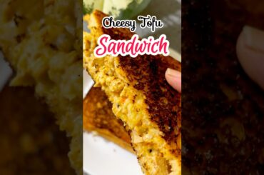 Viral Creamy Tofu Sandwich Recipe | High Protein Cafe Style Sandwich at Home #shorts #shortsfeed