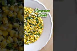 Easy 10-Minute Summer Corn Salad Recipe (With Cottage Cheese!)