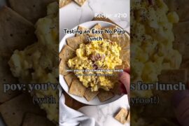 Easy No Prep Lunch| THE COLLABORATIVE COOKBOOK #highprotein #lunch #recipe #easyrecipe #food